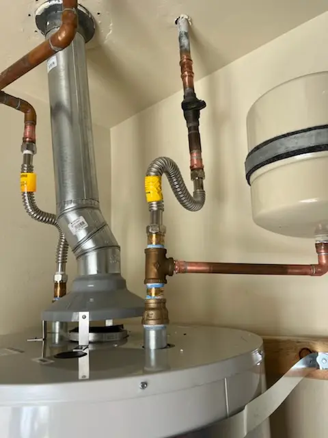 Water heater installation and plumbing repair in El Dorado
